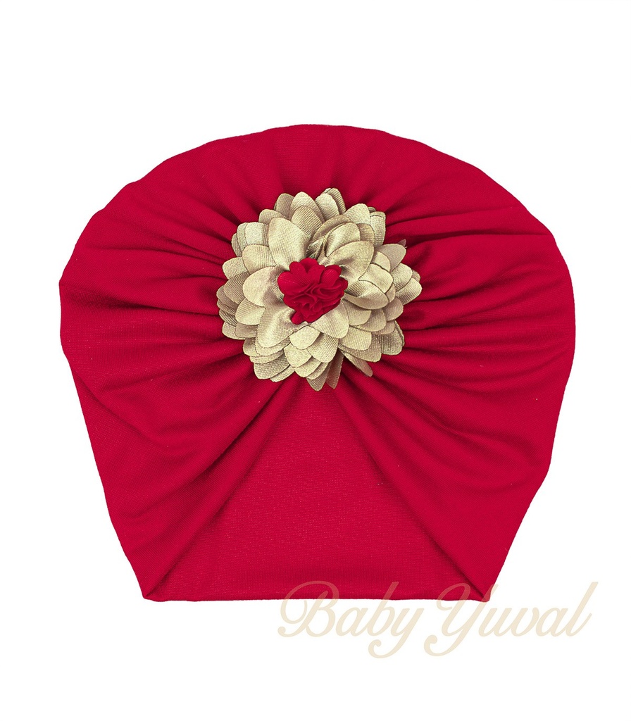 Turbante de Algodón | Rojo