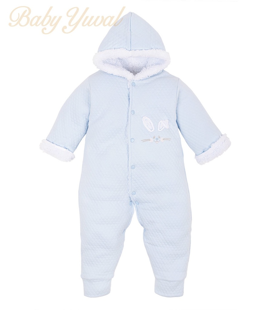 Enterizo Jacquard | Conejito Celeste