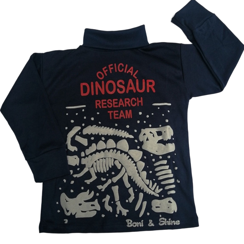 Cafarena Estampado de Algodon Pima con Cuello Rib