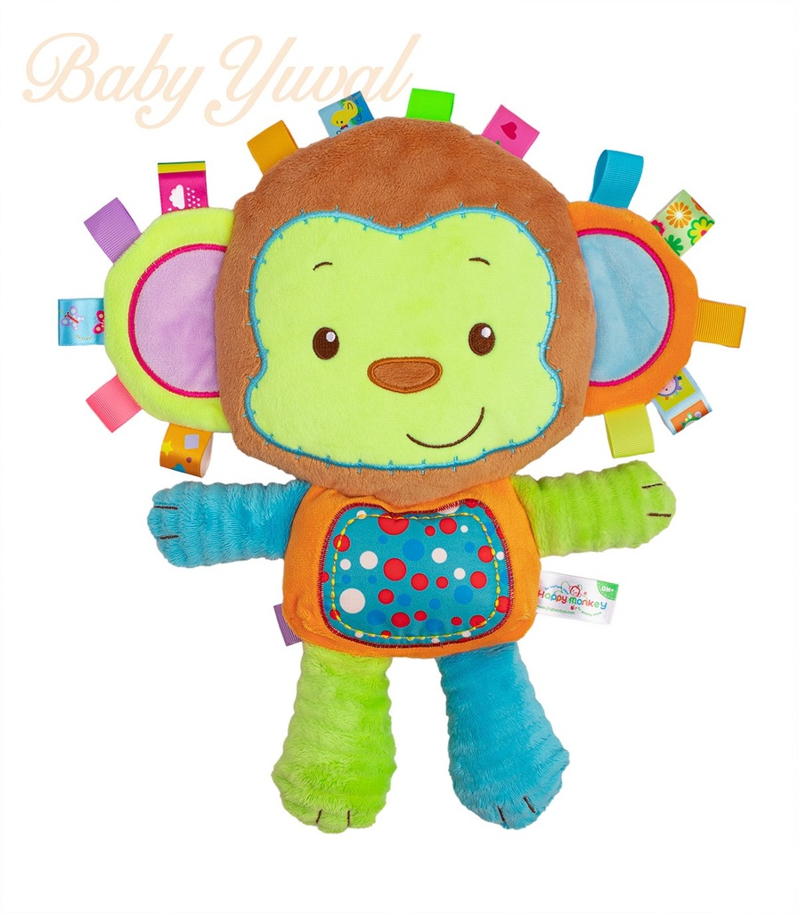 [PE0100956] Peluche Monito Marrón | Estimulación Temprana Bebes