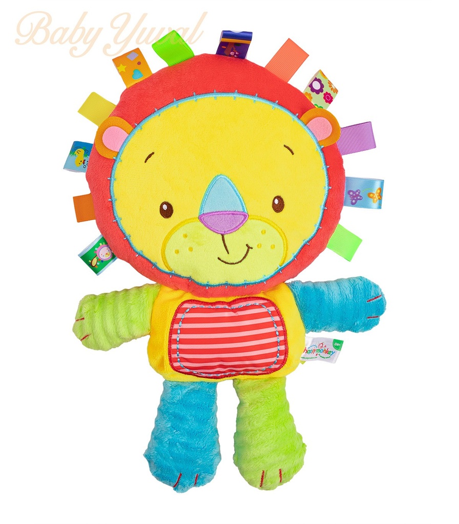 [PE0100961] Peluche León Rojo | Estimulación Temprana Bebes
