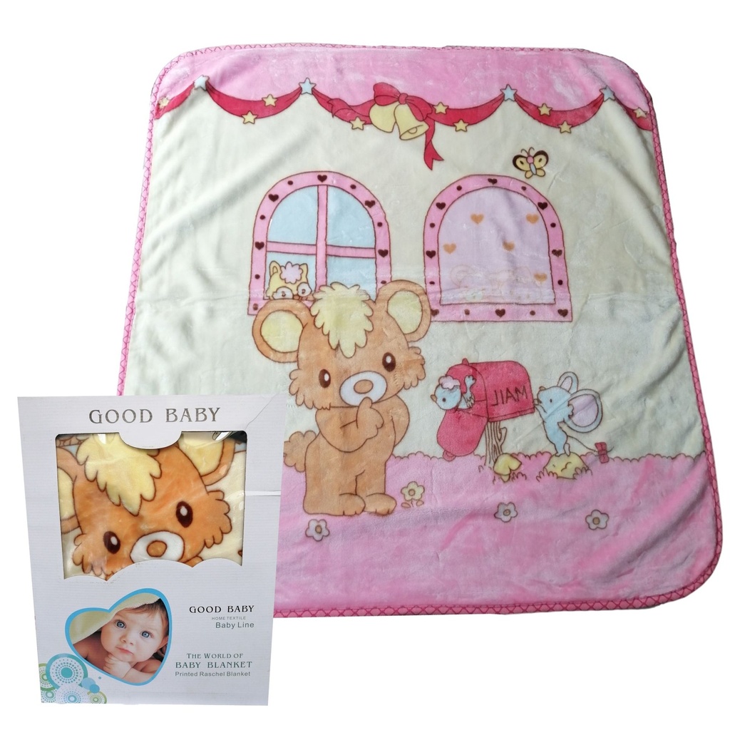 [FR094238] Frazada Piel de Conejo Modelo Animals