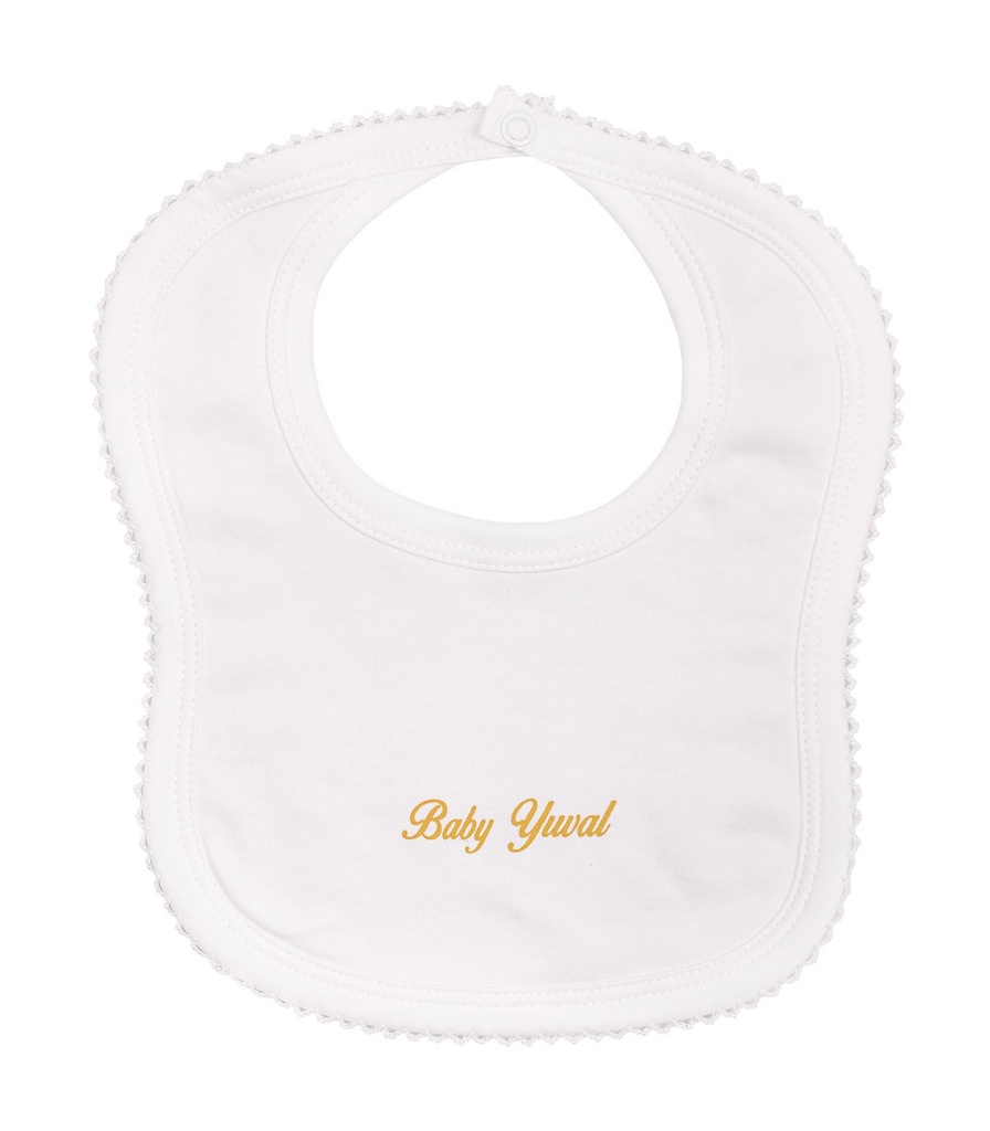 Babero de Algodón con Felpa | Baby Yuval