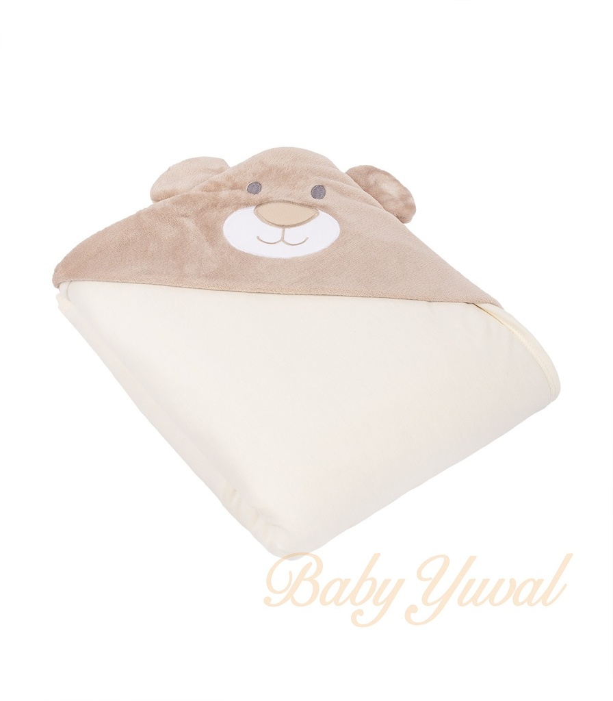 Colcha Plush Acolchada con forro de Algodón | Teddy Beige