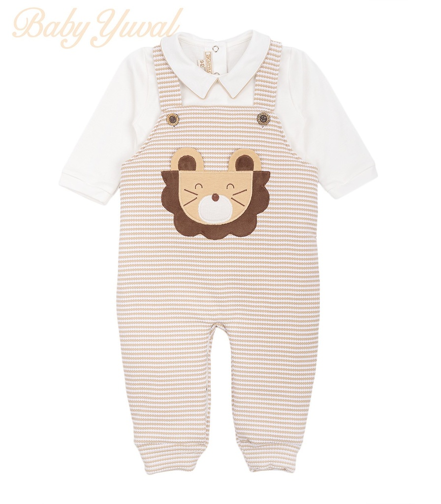 Set Overall Jacquard y Polo Camisero | Rey León