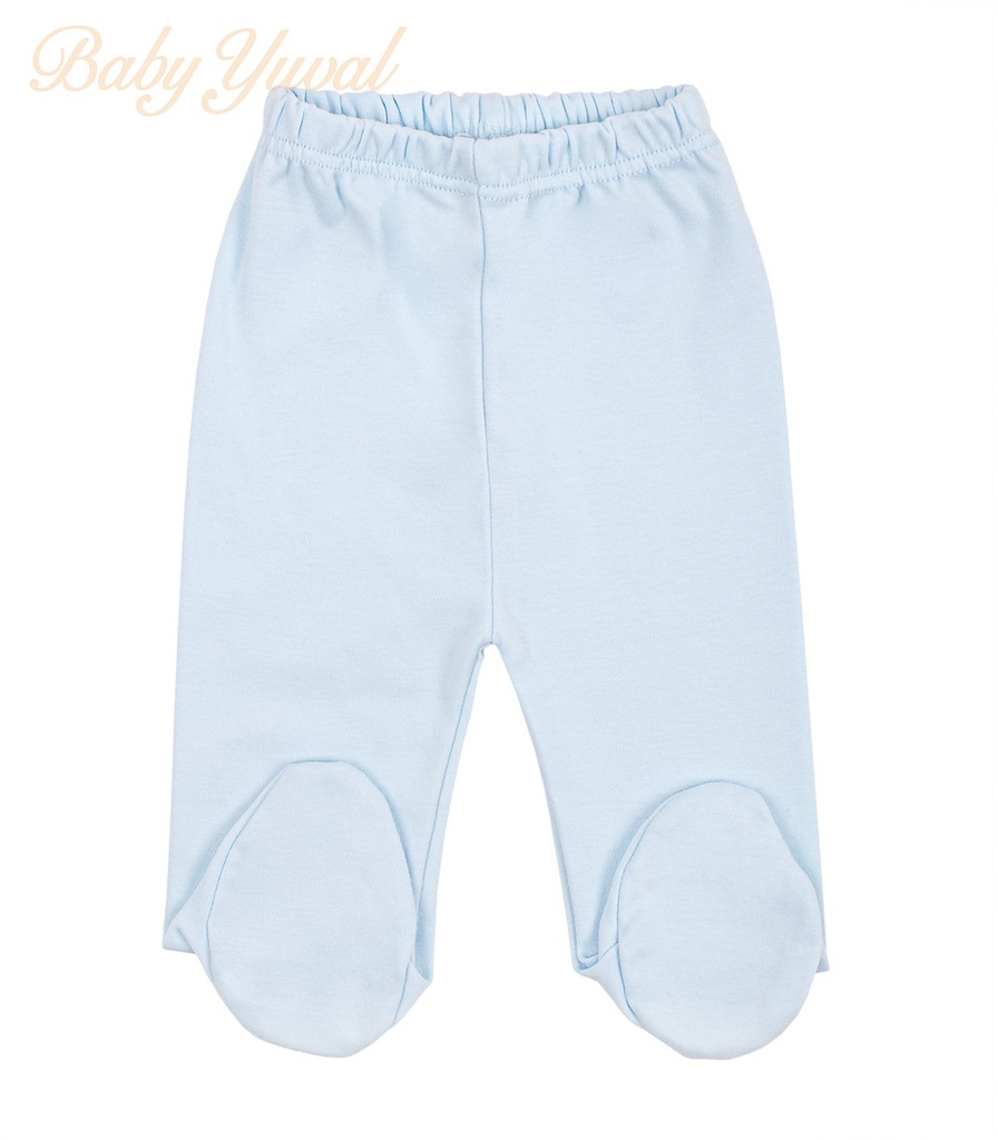 Pantalón Prematuro de Algodón Pima | Celeste