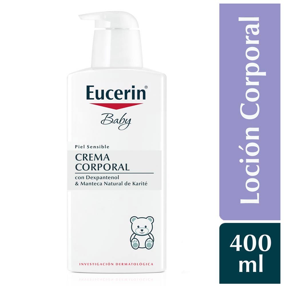 Crema Corporal Eucerin Baby - Frasco 400 ML