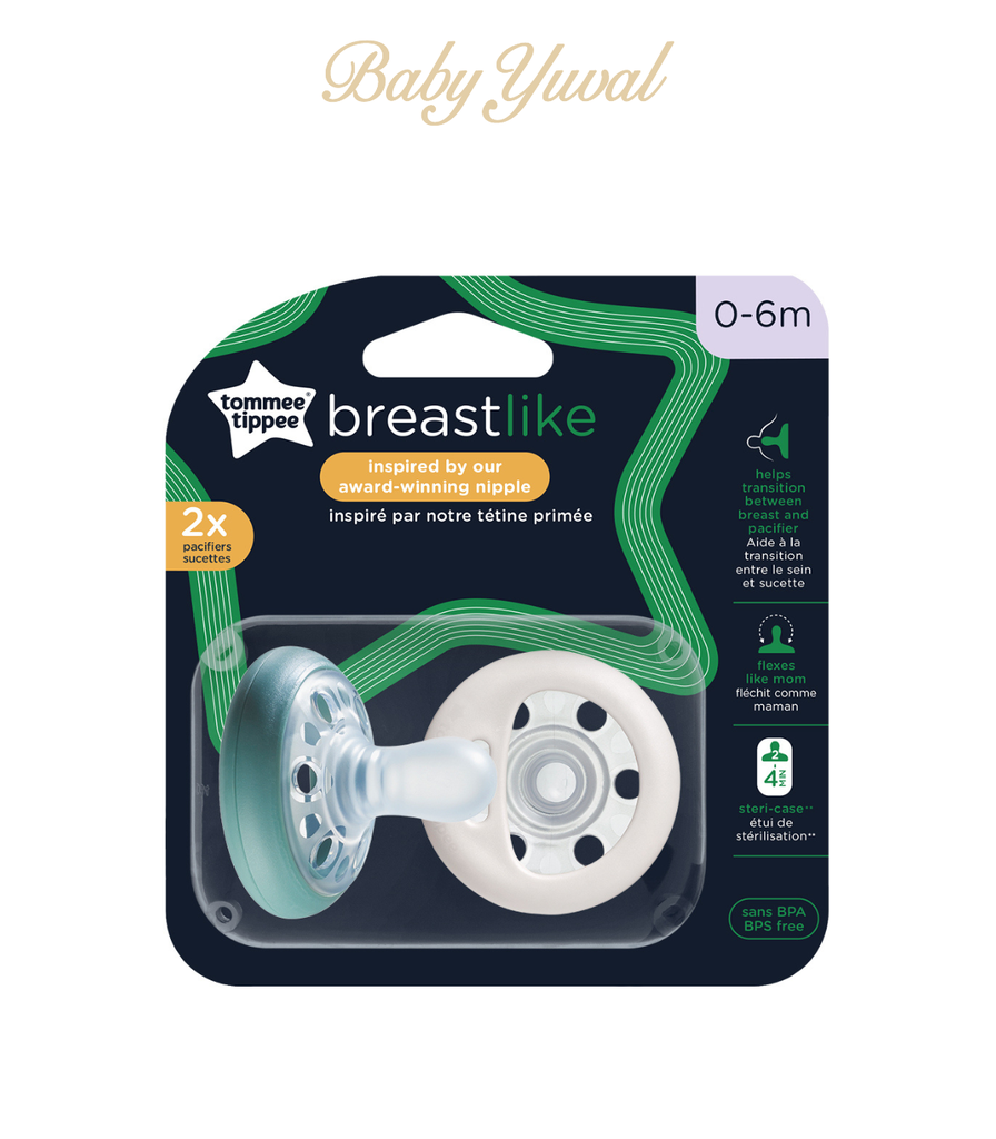 Chupones Breast-like 0-6M x 2 unidades