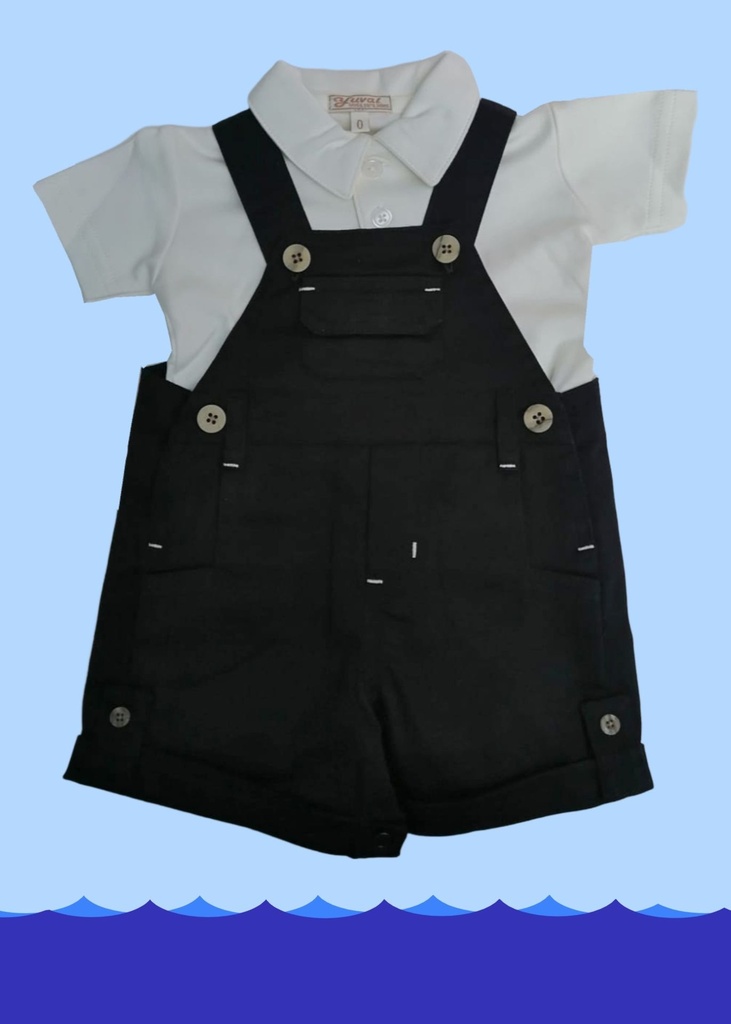 Conjunto Overol Corto Mike
