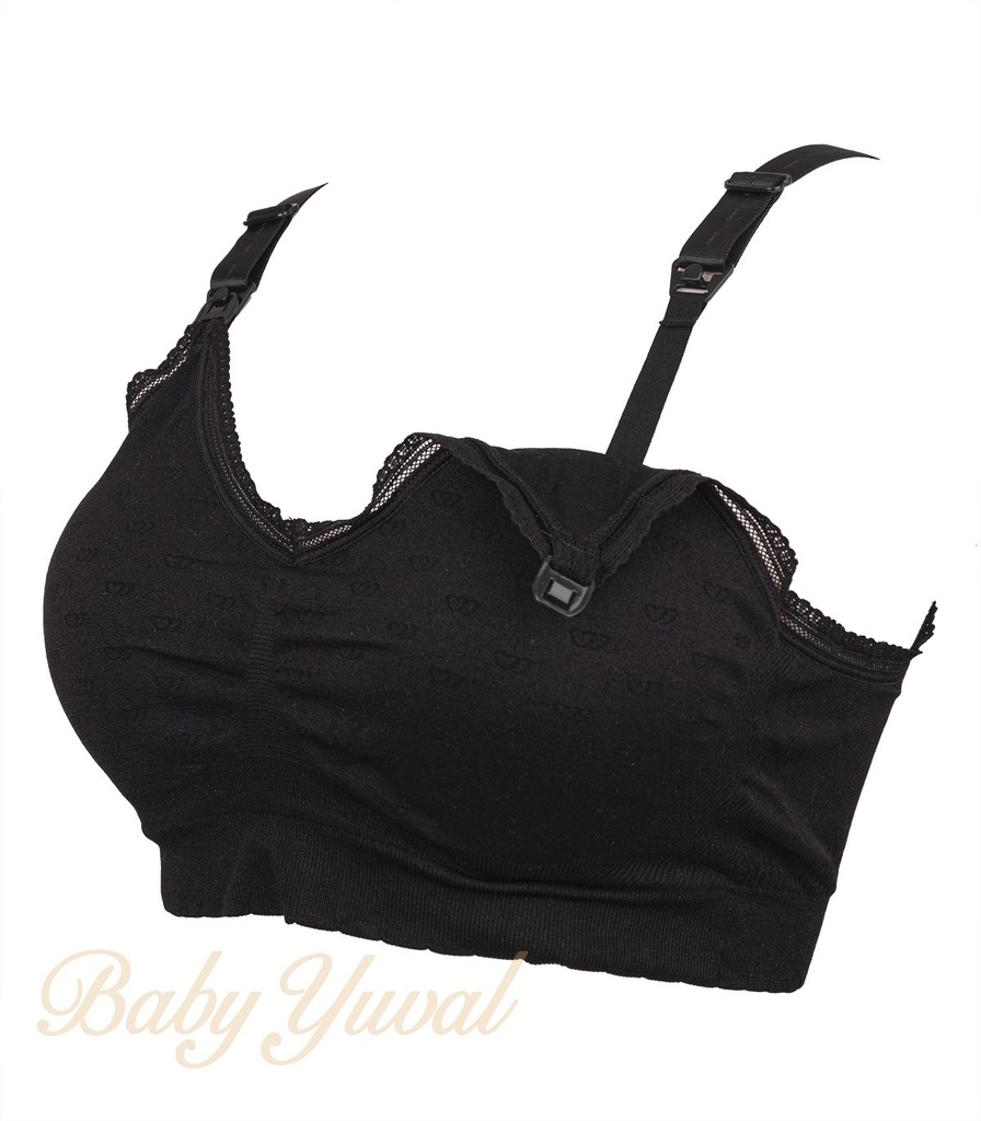 [BR0102523] Brasier de Lactancia | Fancy Black (XL)