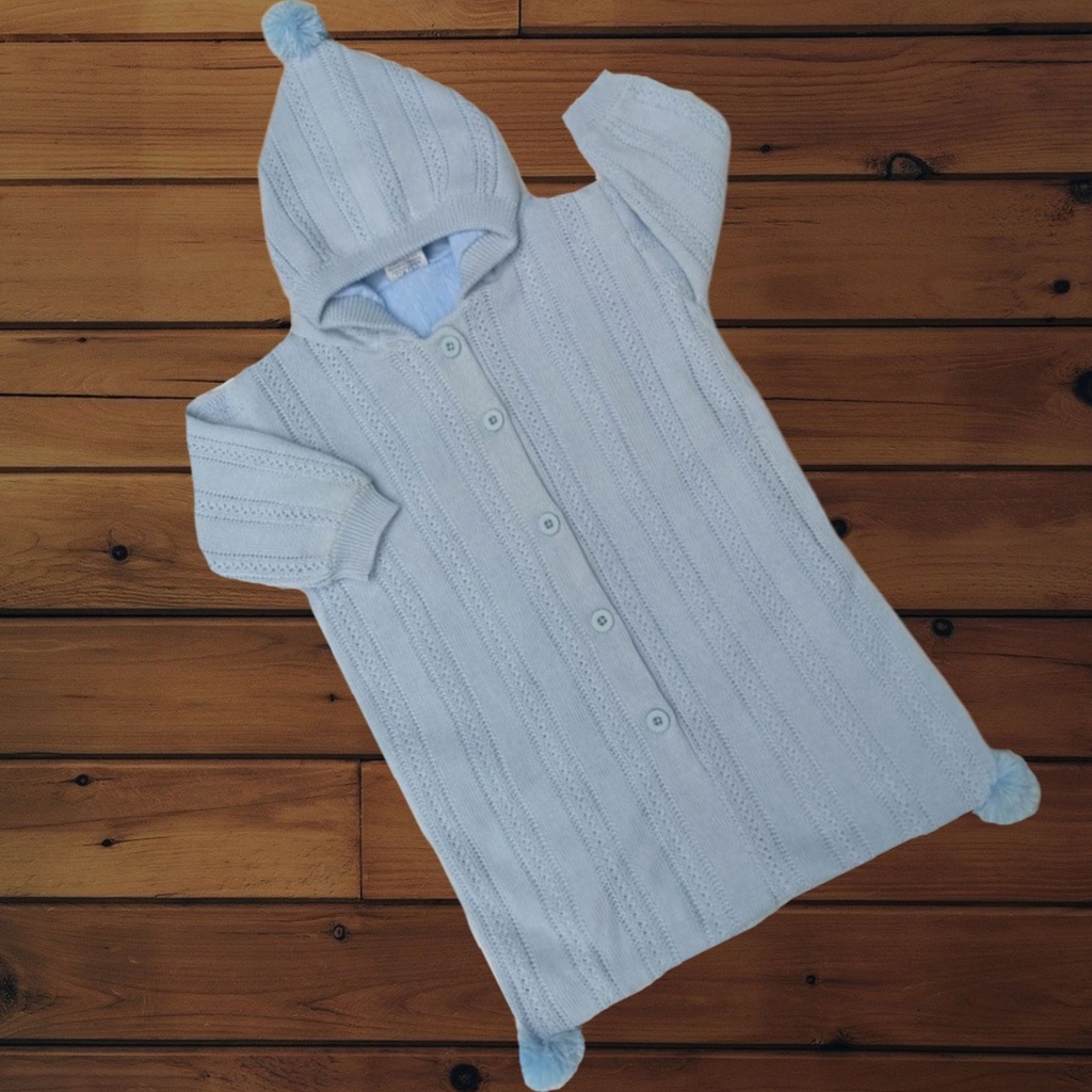 [PO014782] Portabebe de Hilo con Forro de Algodón (Rosado)