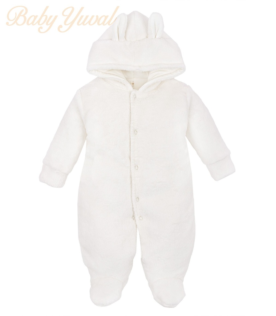 Enterizo Acolchado Plush | Conejo Crema
