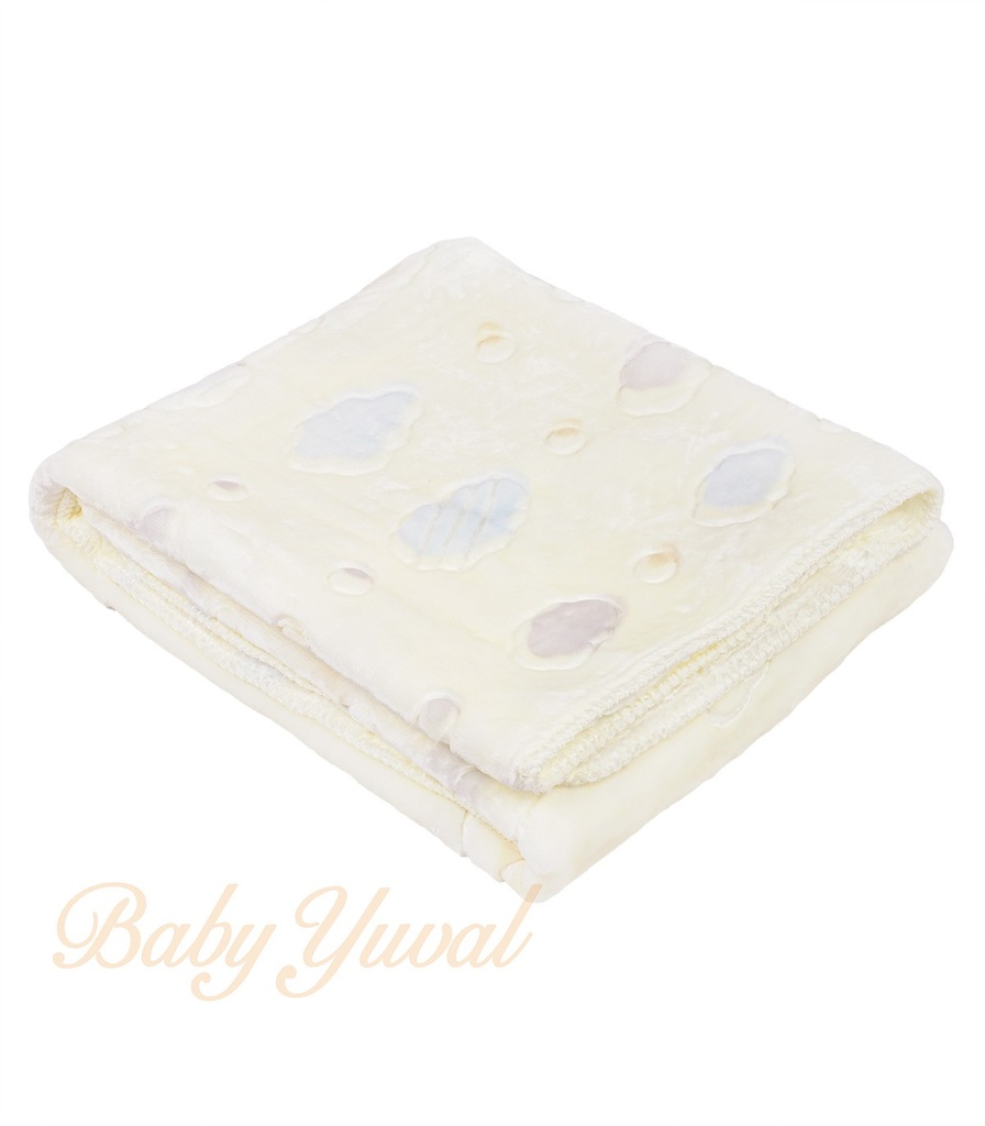 Frazadita Piel de Conejo | Nubes Cream