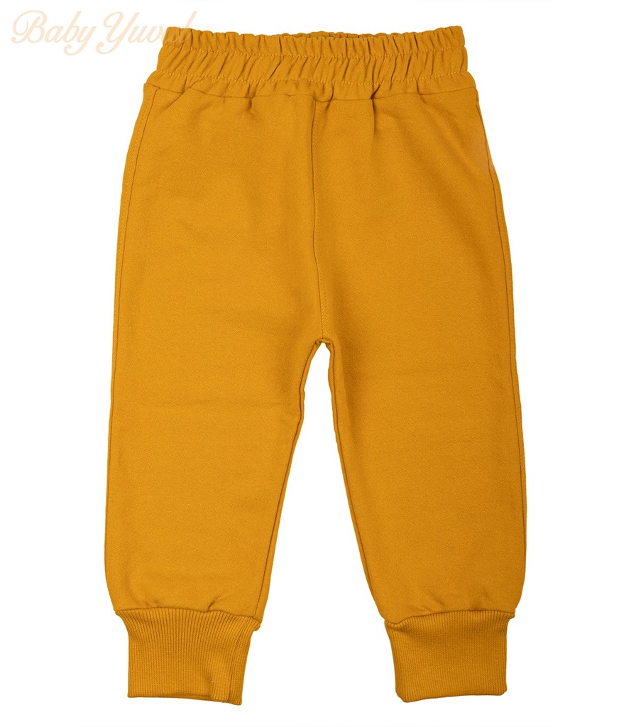 Pantalón de Franela Algodón | Mostaza
