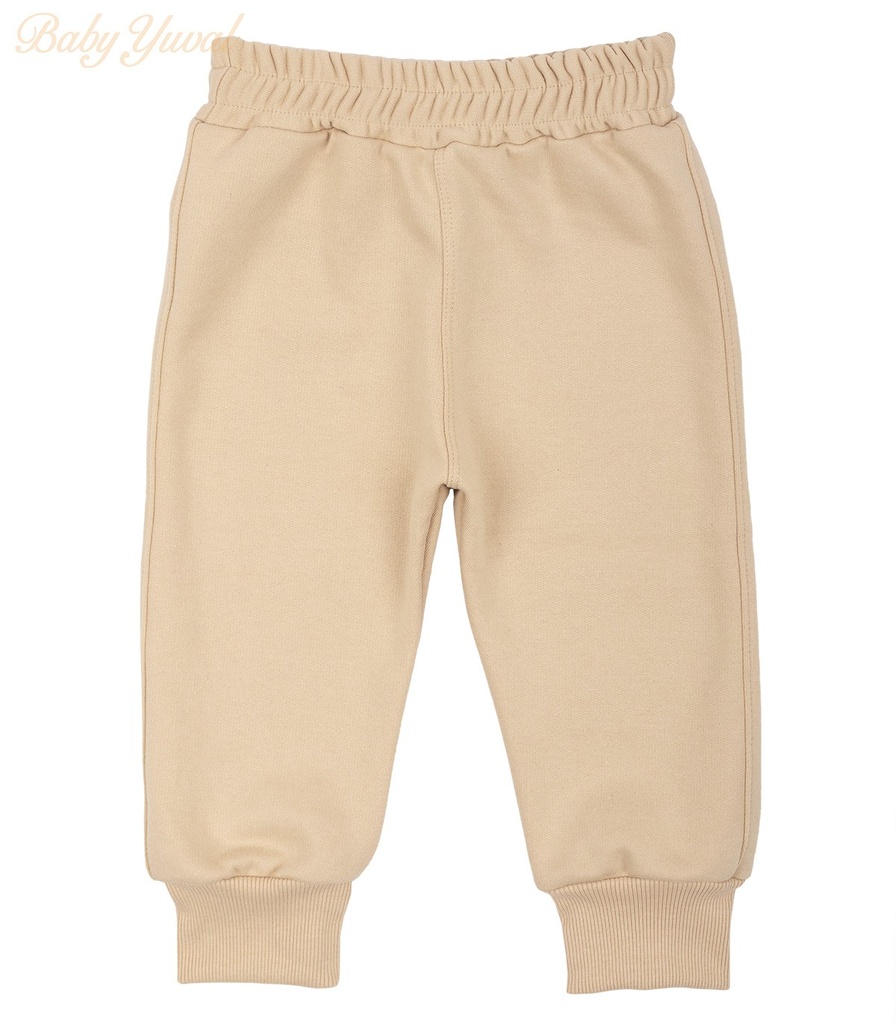 Pantalón de Franela Algodón | Beige