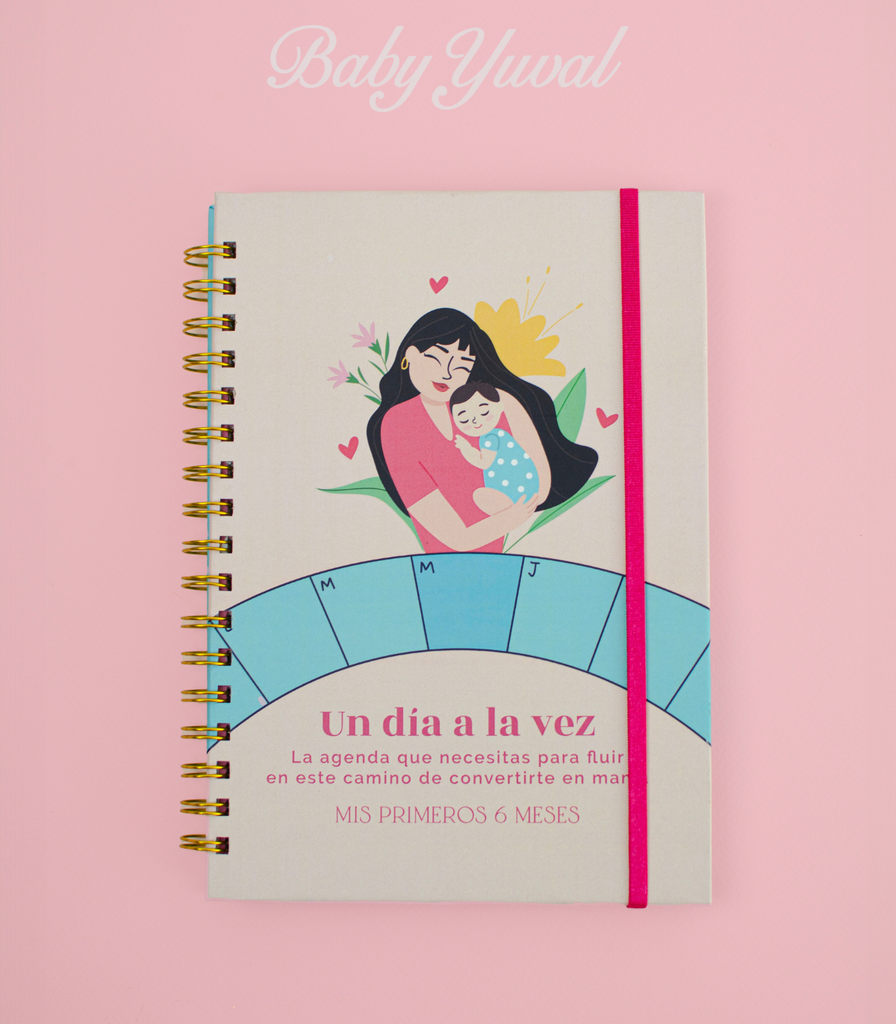 Agenda Un día a la vez - mis primeros 6 meses como mamá