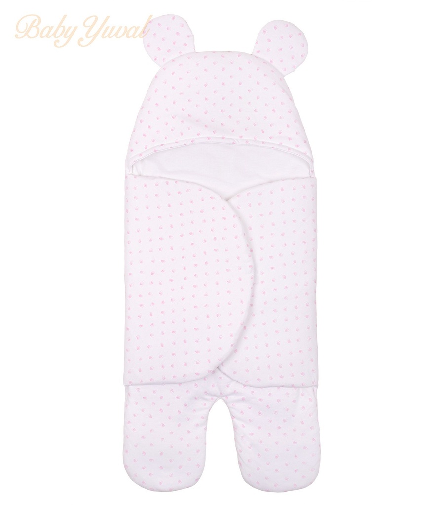 Swaddle Baby | Saco de dormir Pink Leaves