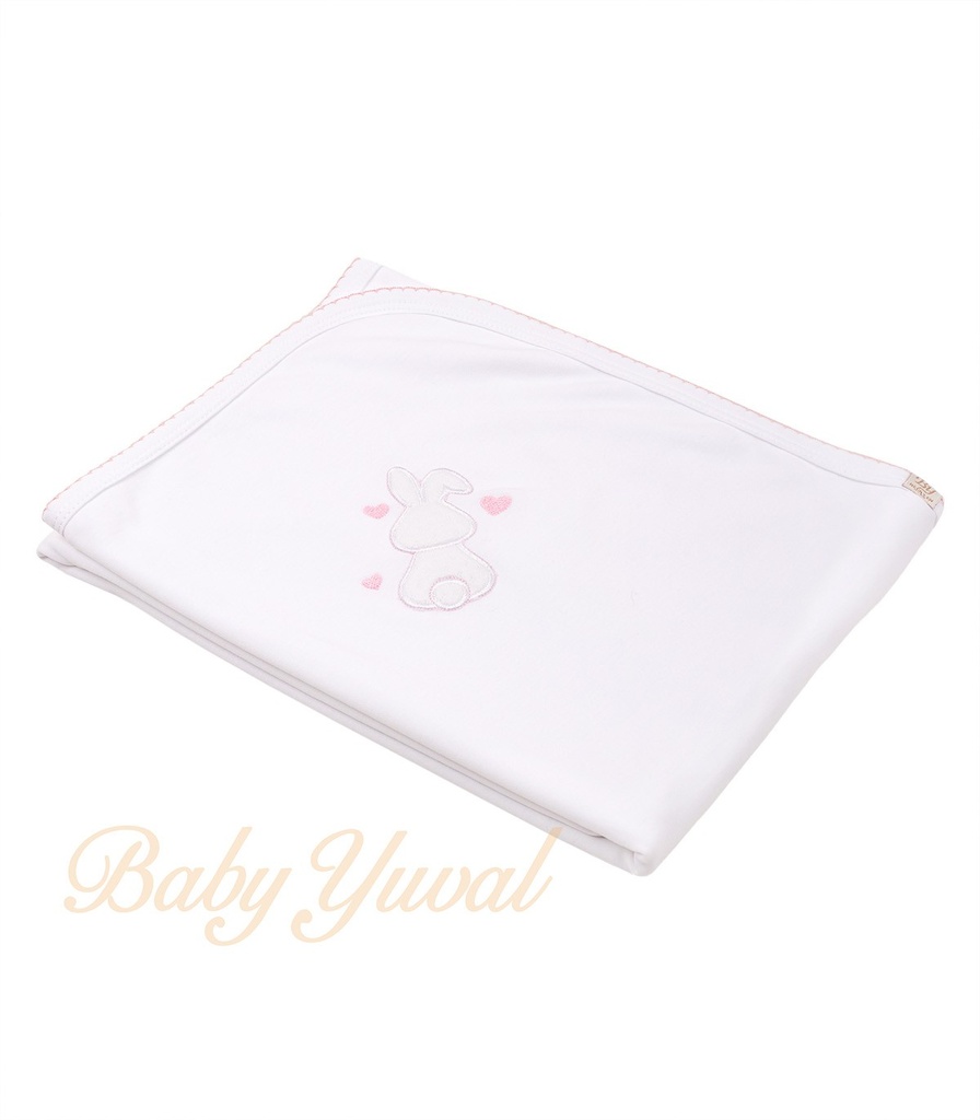 Manta Pima Doble Algodón | Coneja Love White Premium