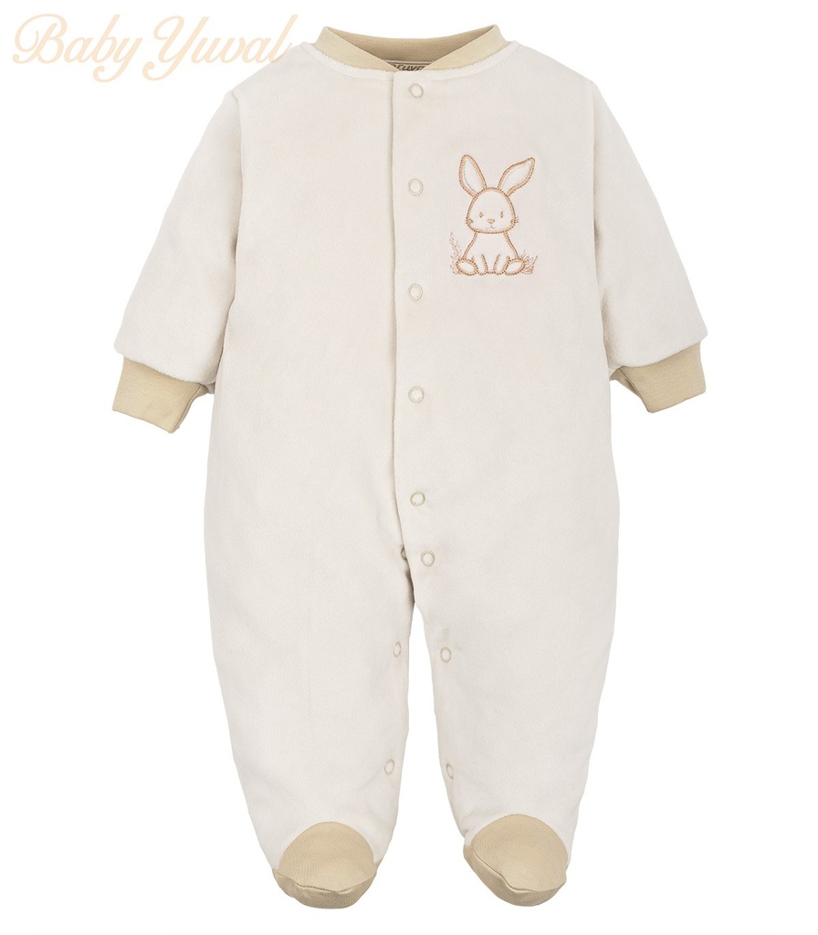 Enterizo Plush Algodón | Conejito Cream