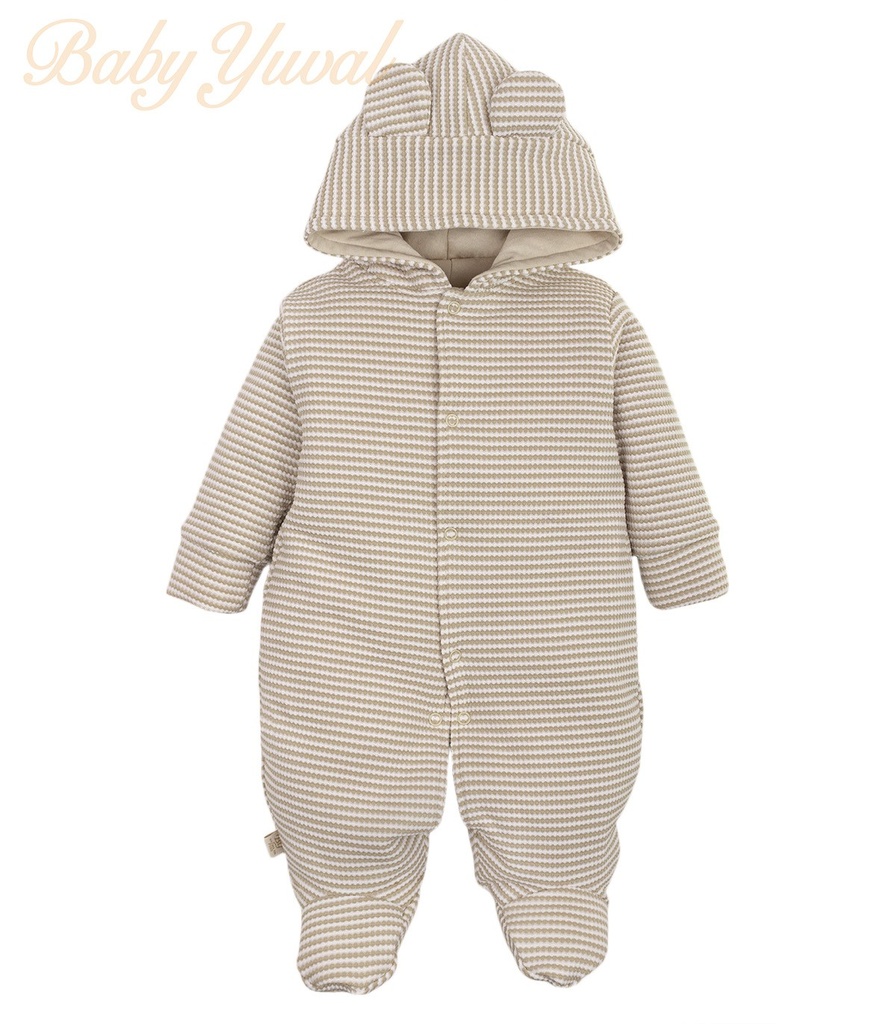 Enterizo Acolchado Algodón | Listado Beige
