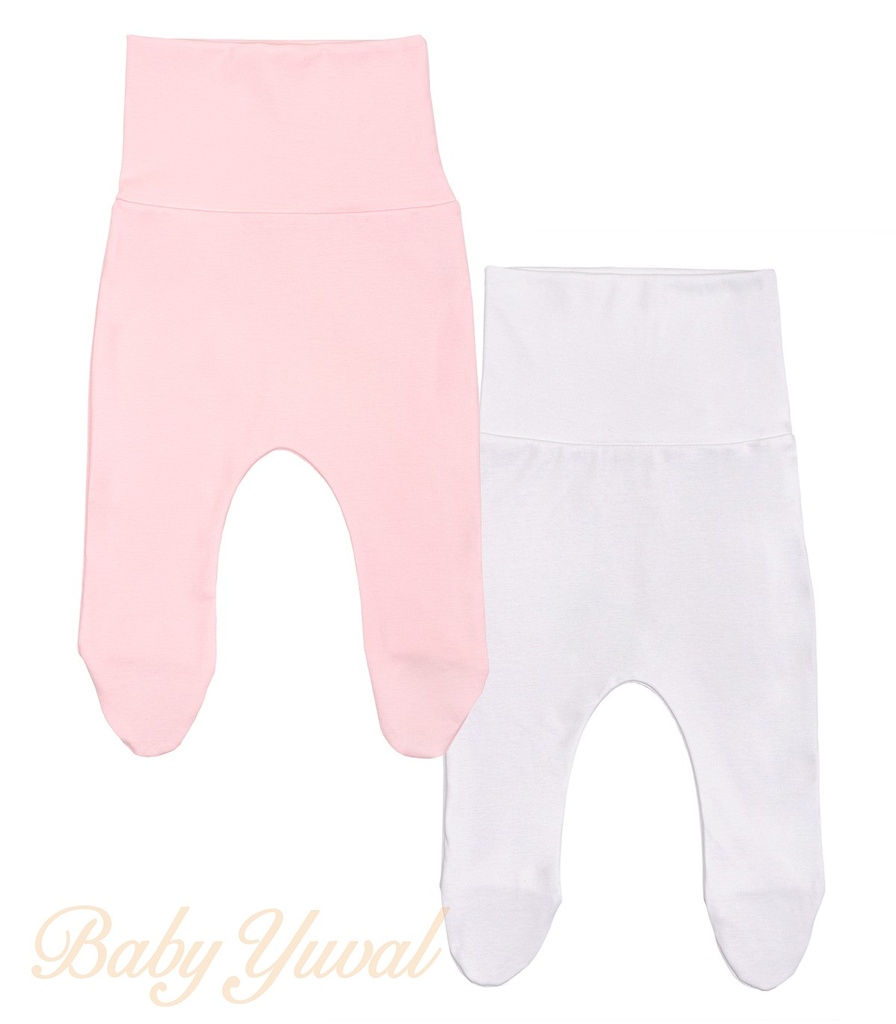 Pack Pantalón Anticólicos con Pies y Pretina Ancha | Lidia