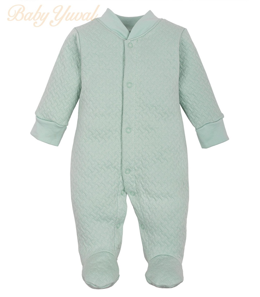 Enterizo Jacquard Algodón | Verde