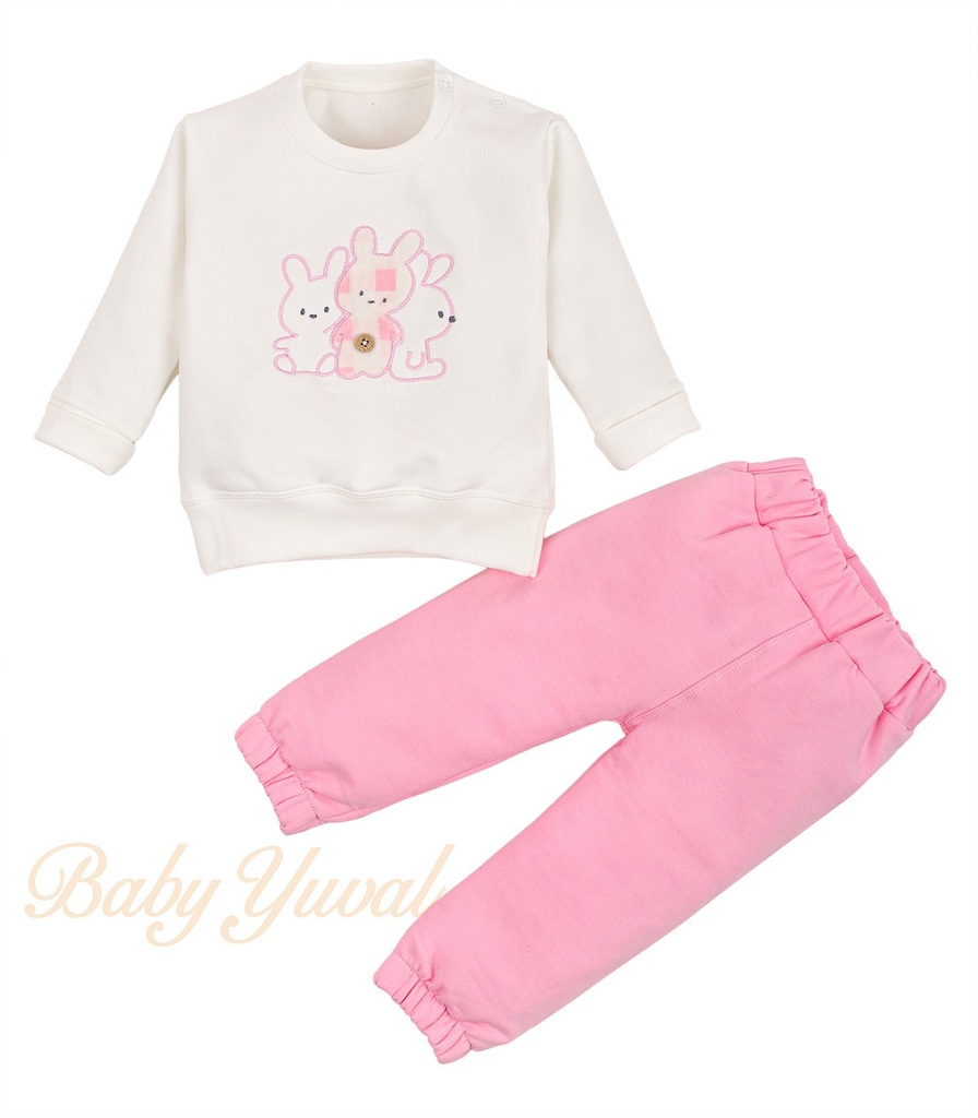 Conjunto de Franela Algodón | Beautiful Bunnies