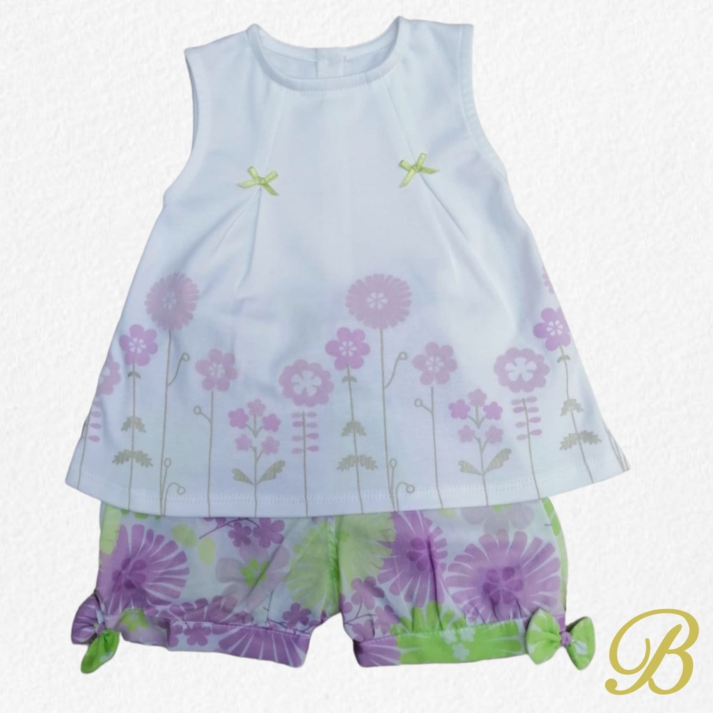 Conjunto de Algodón | Flowers