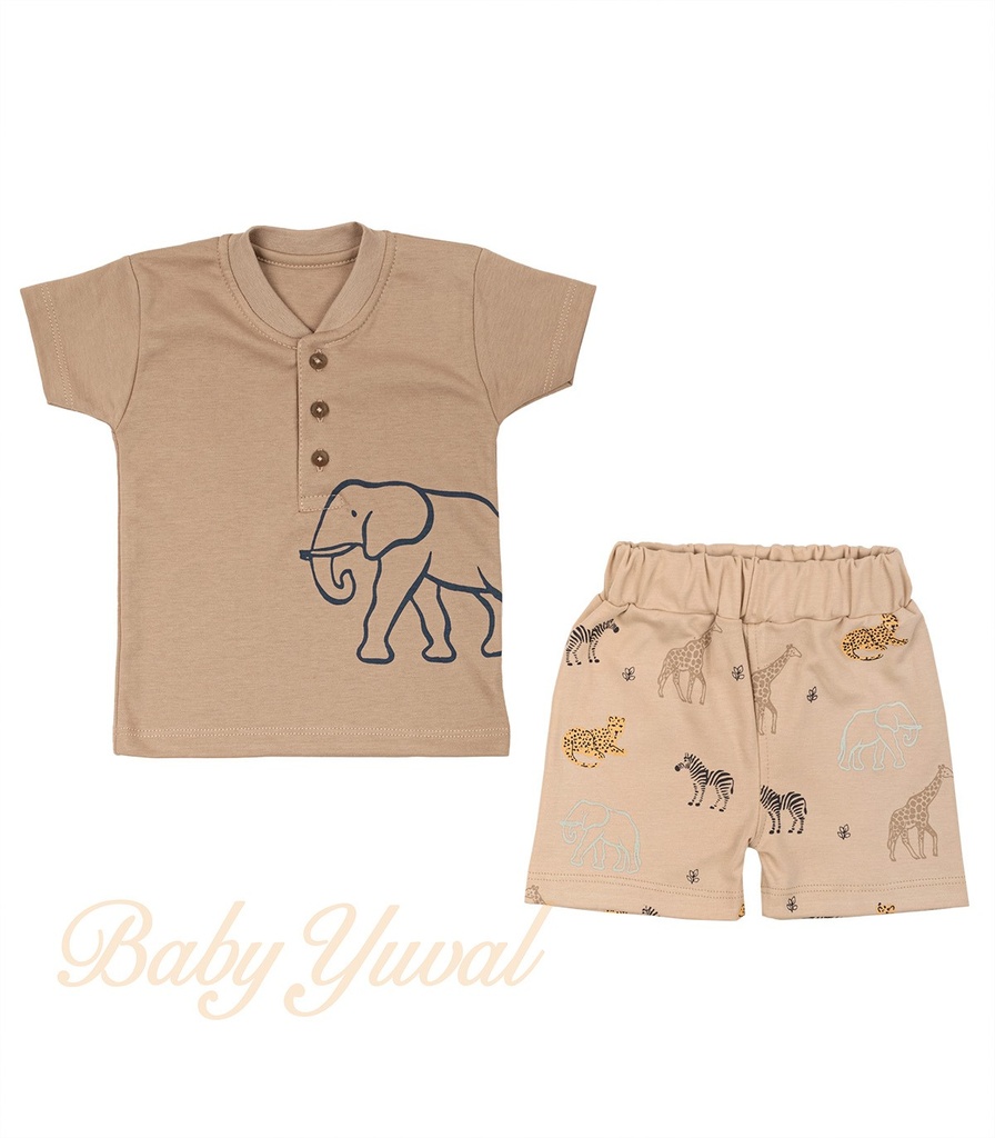 Set Polo y Short | Elephant Safari