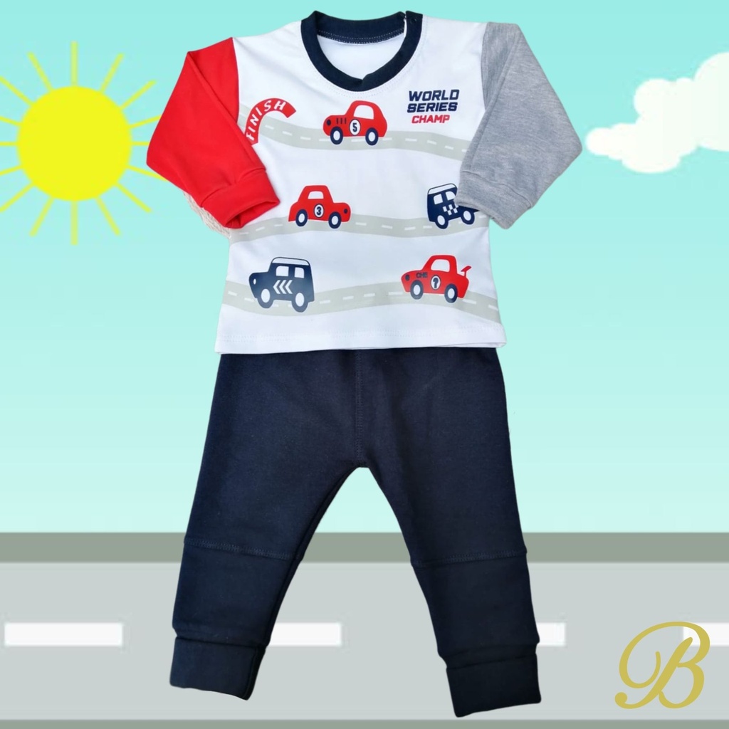 Conjunto de Algodón | Carritos