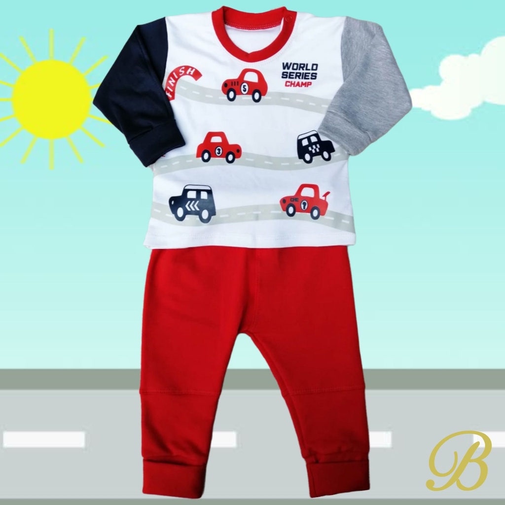 Conjunto de Algodón | Carritos