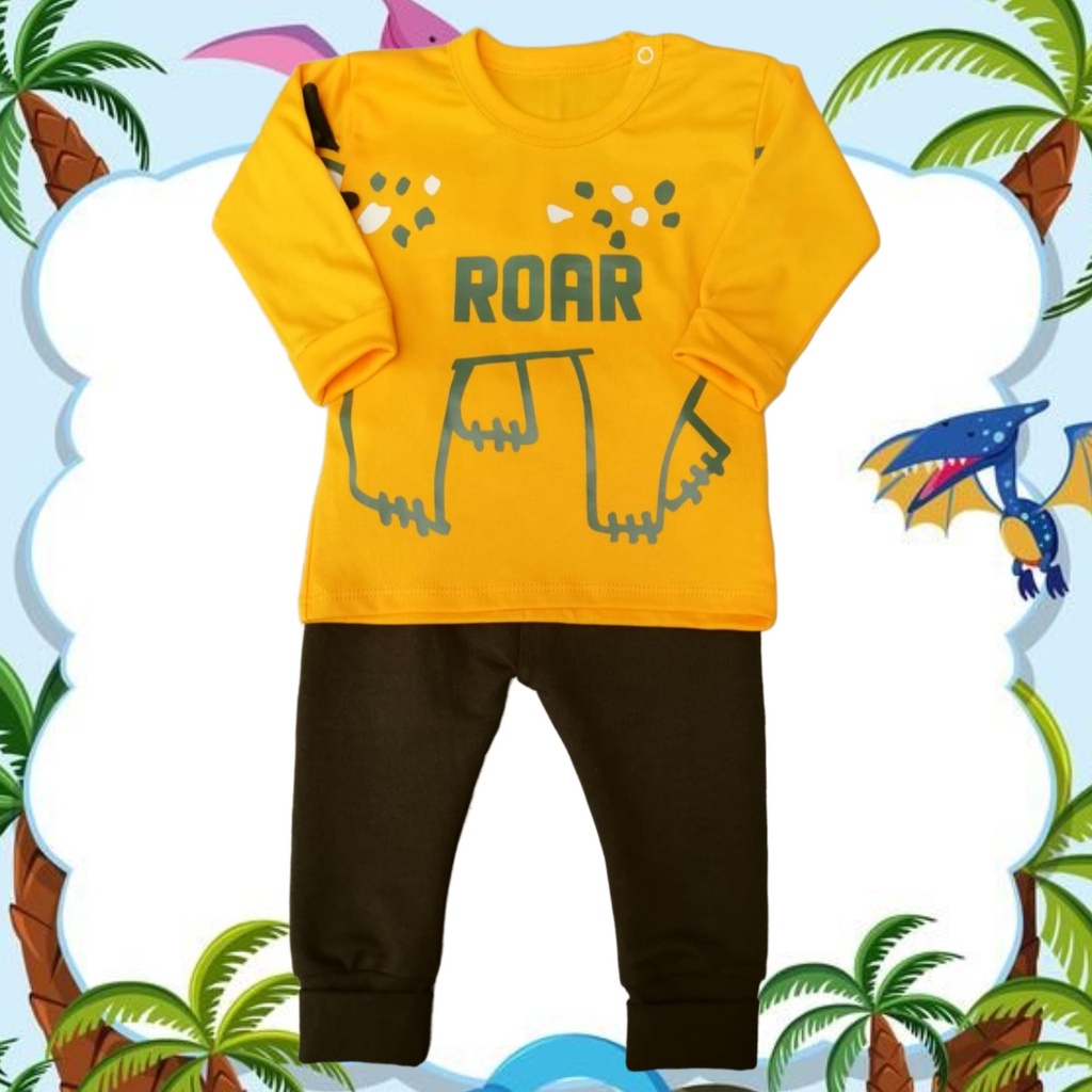 Conjunto de Algodón | Dino Roar