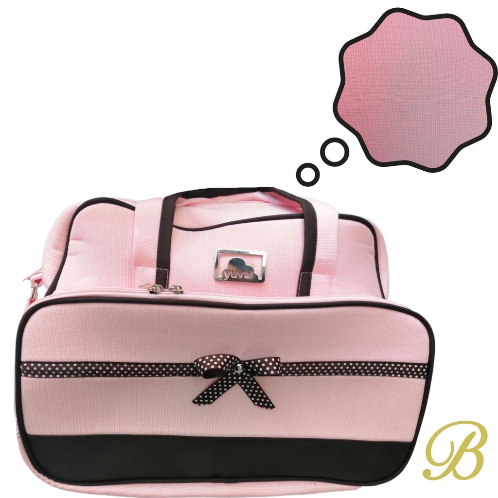 [BO014834] Bolso de Lona Yuval (Rosado)