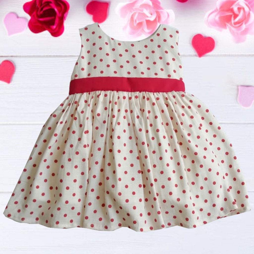 [VE070257] Vestido de Cotton Algodón Love (T1)