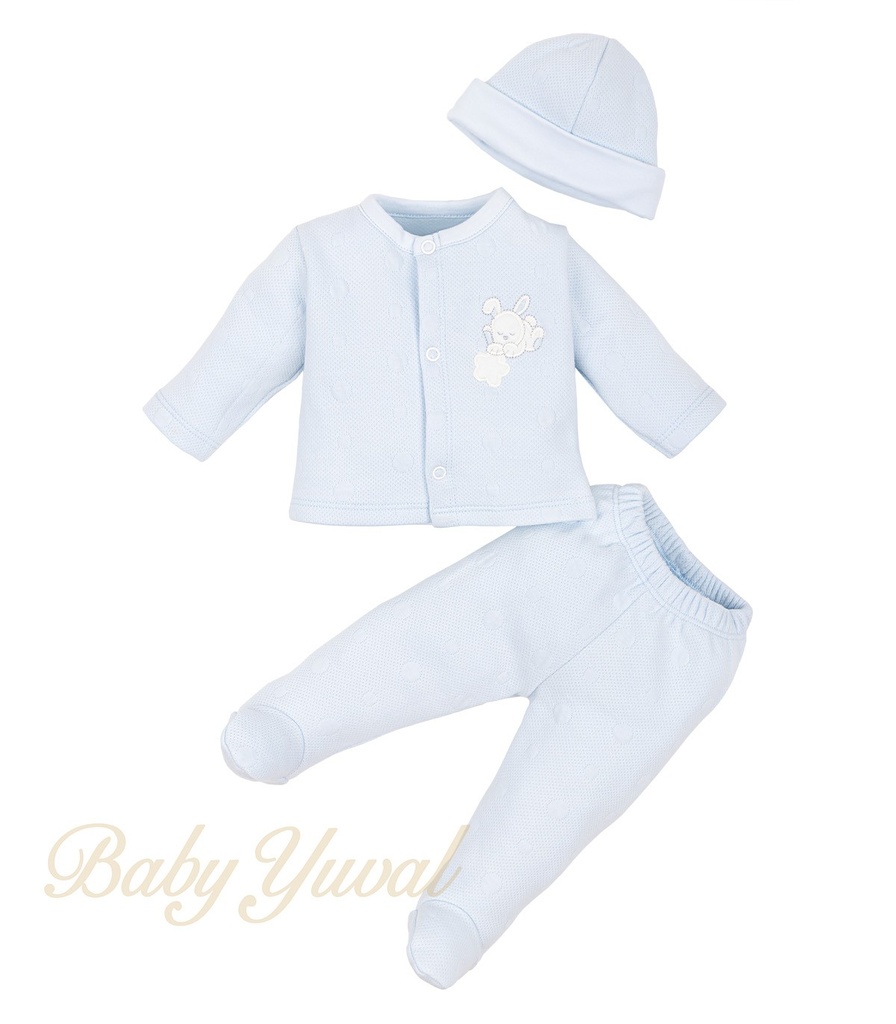 Conjunto Jacquard Algodón | Bunny Sky