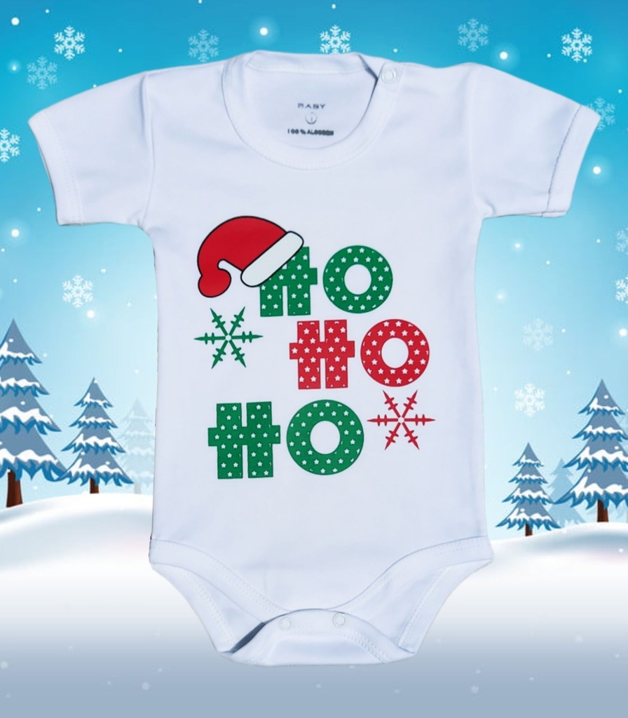 Body Navideño | Manga Corta