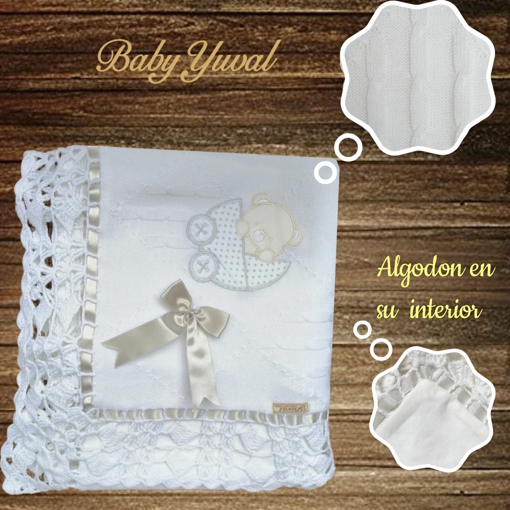 Manta de Hilo con Algodón Pima | Oso