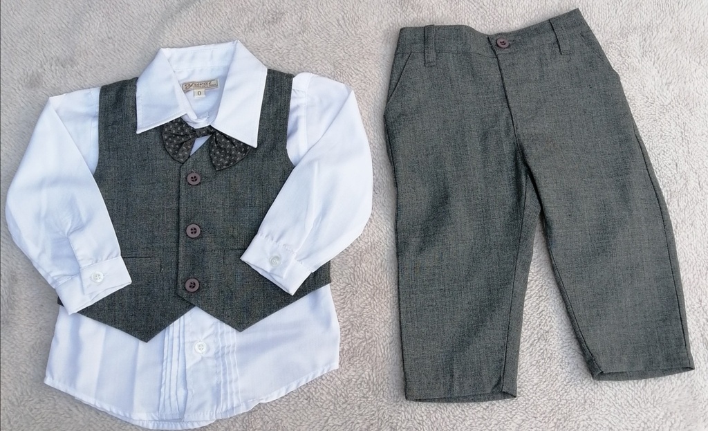 Terno Modelo Chaleco Para Niño