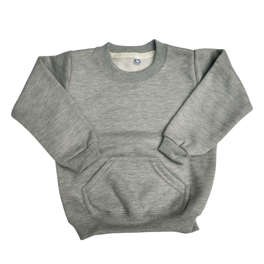 Polera de Franela Algodón con Bolsillo